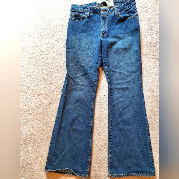 NWOT Vintage Gap 12R Flare Stretch Jeans - Picture 1 of 4